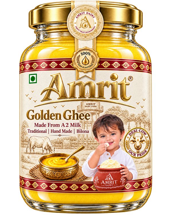 Amrit Desi Cow Golden Ghee