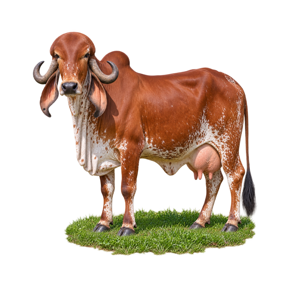 Gir cow at Amrit Dairy farm
