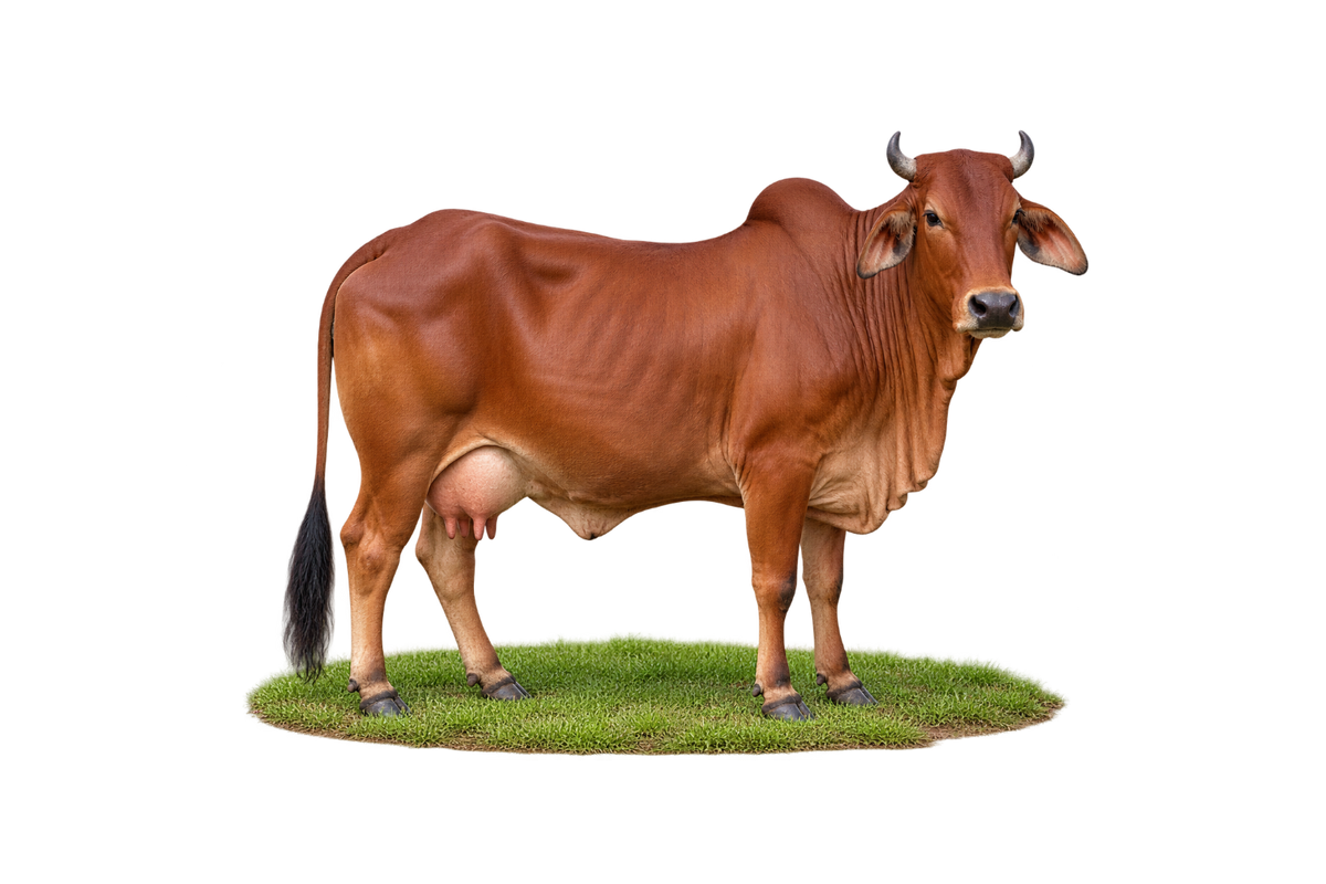 Sahiwal cow at Amrit Dairy farm