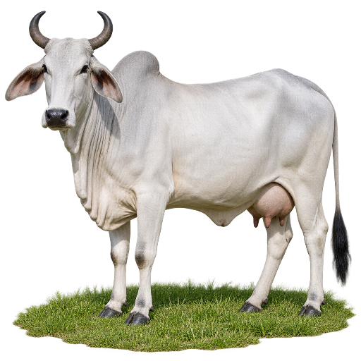 Tharparkar cow at Amrit Dairy farm